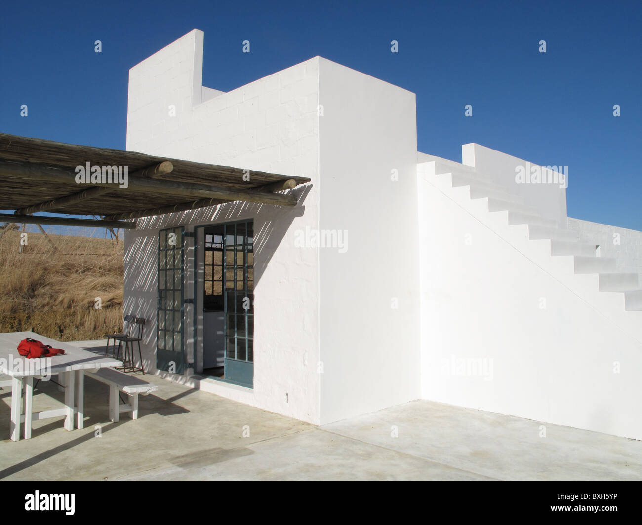 Ein Haus in Kapstadt Stockfoto