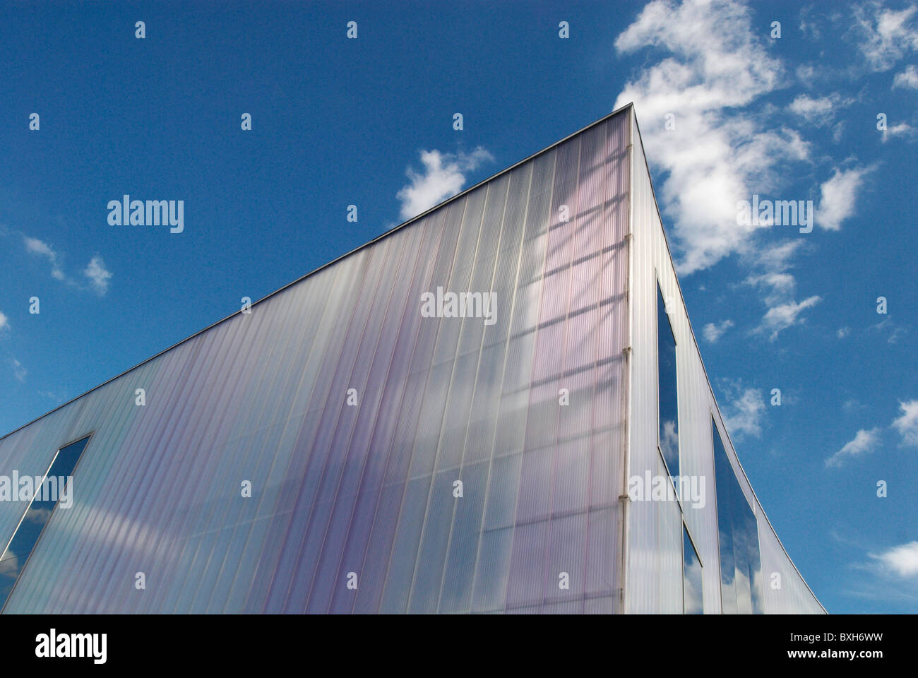 Das Laban Dance Center in Deptford Süd-Ost-London gewann 2003 £20 000 Stirling-Preis für Architektur beliebt. Stockfoto