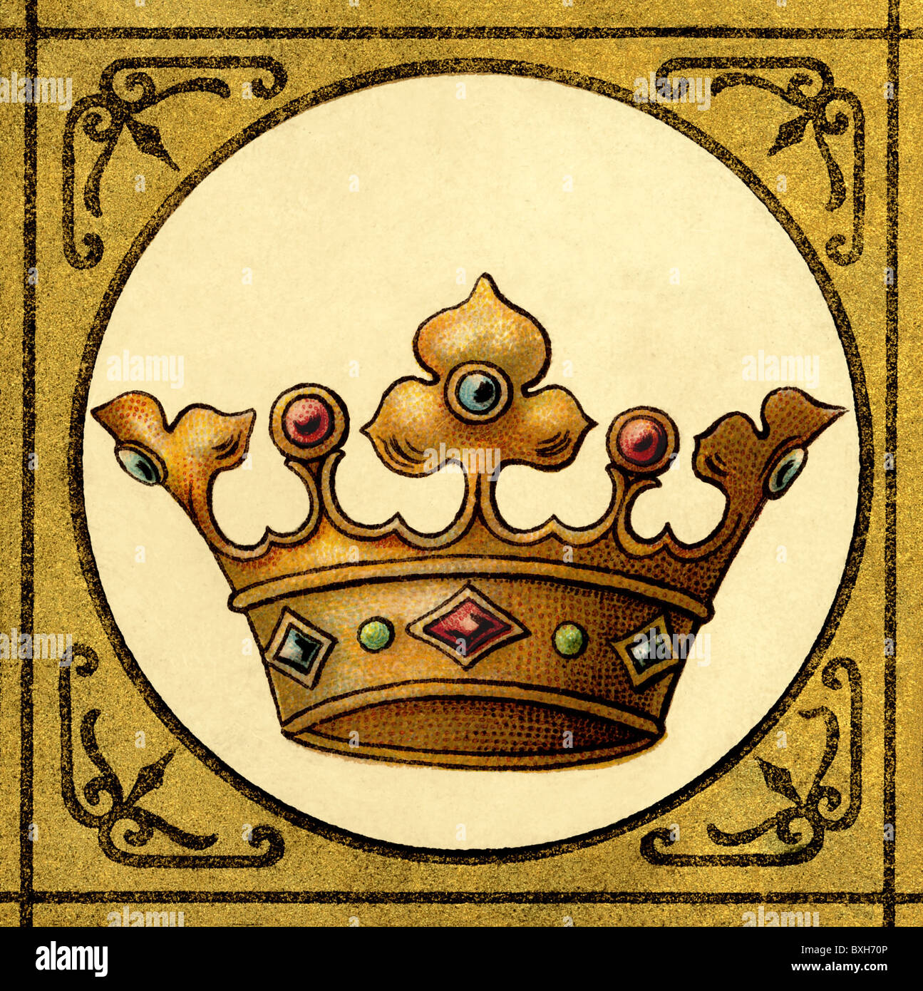 Royal crown emblem Fotos und Bildmaterial in hoher Auflösung Alamy