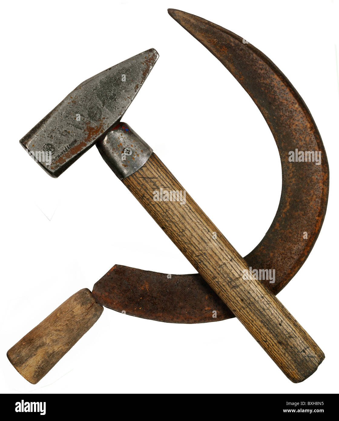 Symbole, Hakel und Sichel, Symbolbild, Russland, zusätzliche-Rechte-Clearences-nicht verfügbar Stockfoto