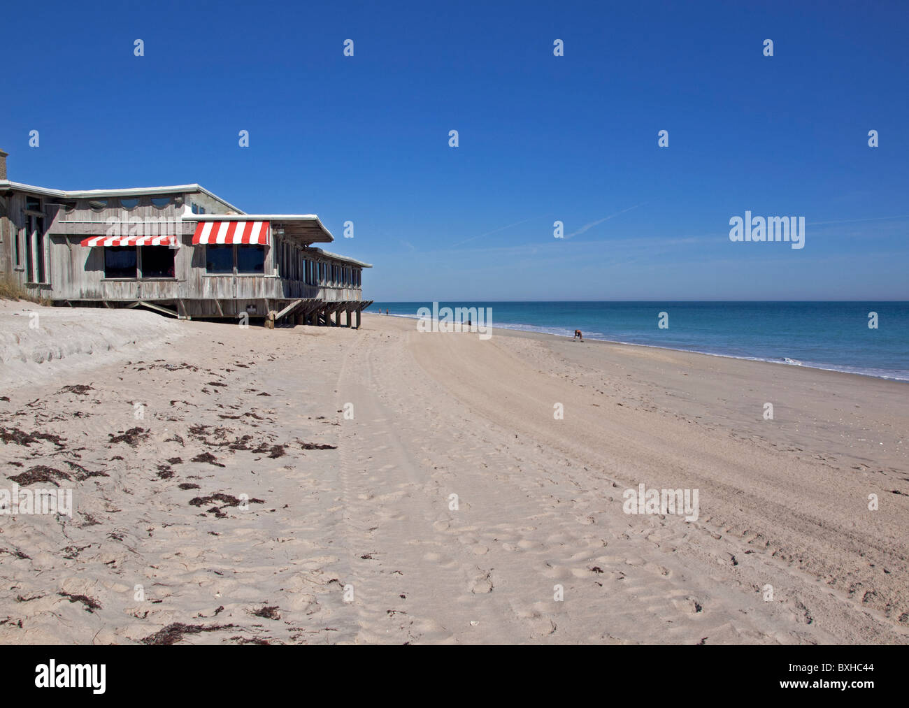 Die Ocean Grill in Vero Beach ist Teil von The Treasure Coast am Atlantischen Ozean in Florida Stockfoto