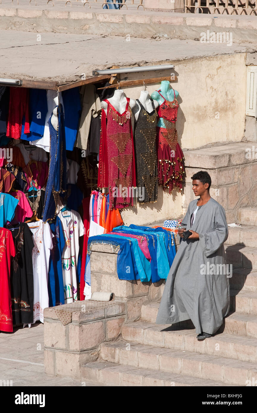 Ägypten, Kom Ombo. Markt in Kom Ombo. Stockfoto