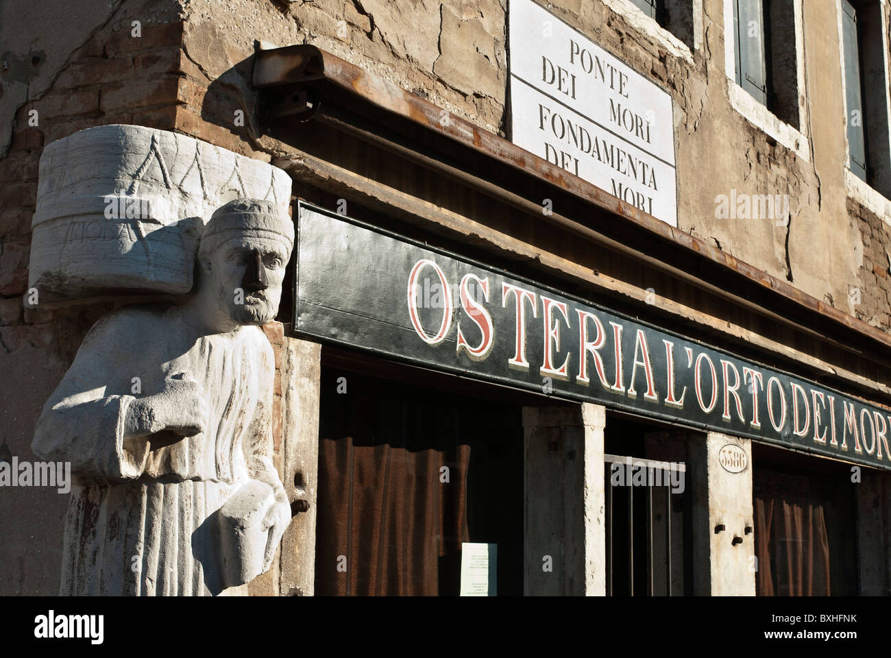 Fondamenta dei Mori, Venedig, Italien, Europa Stockfoto