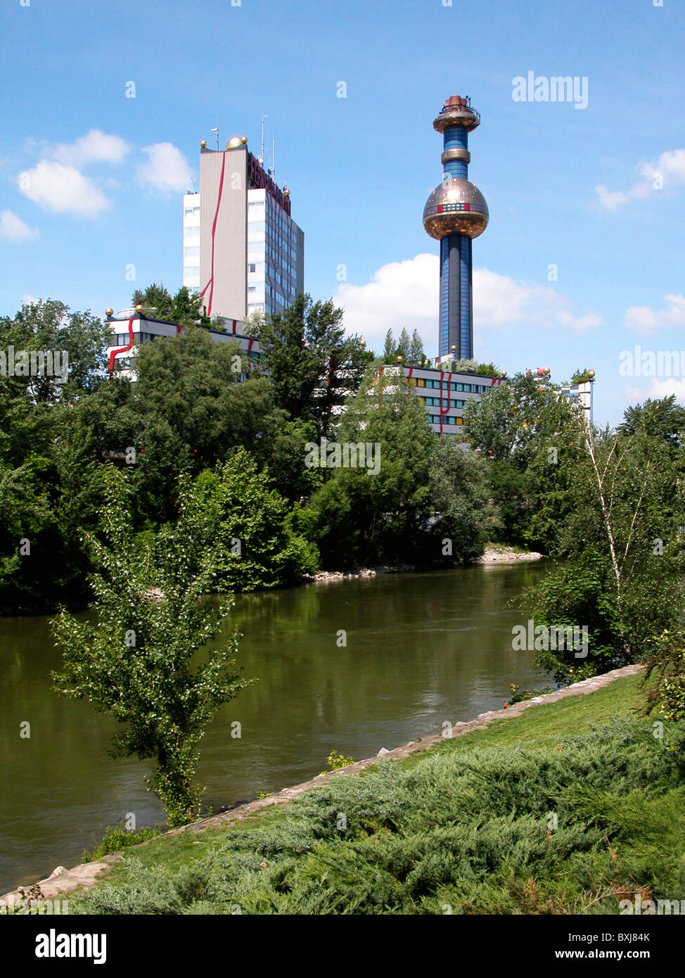 Fernwärme Wien Stockfoto