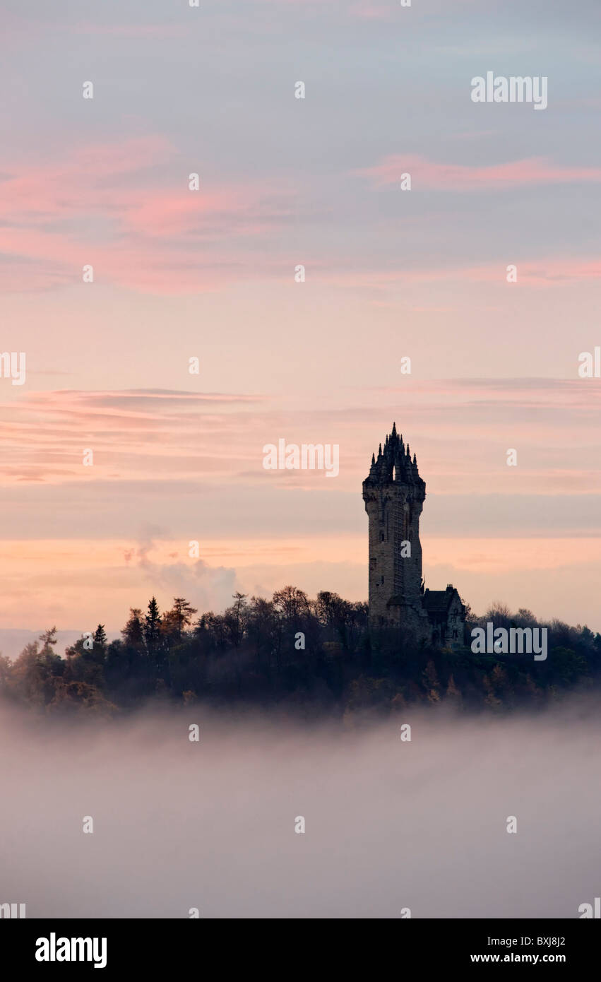 Wallace tower stirling sonnenaufgang Stockfotos und bilder Kaufen Alamy