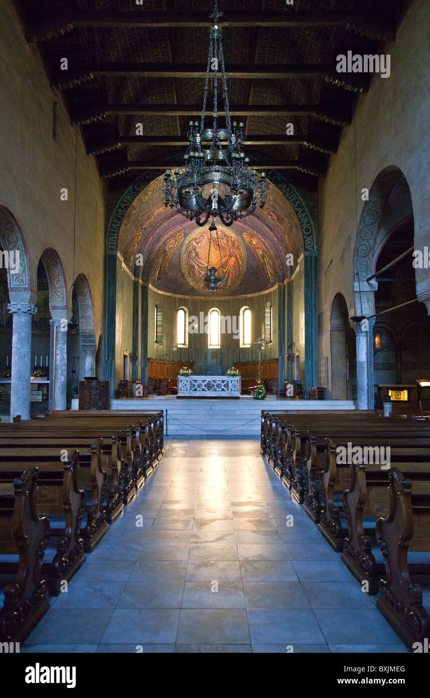 Italien, Triest, die Kathedrale San Giusto Stockfoto