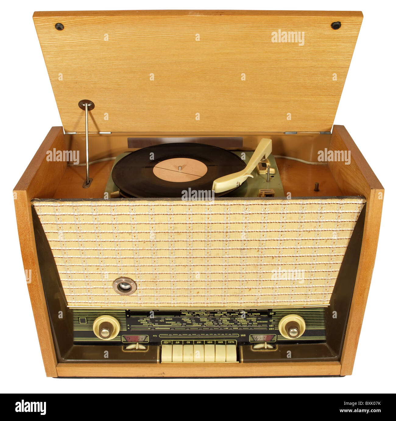 Radio gramophone -Fotos und -Bildmaterial in hoher Auflösung – Alamy