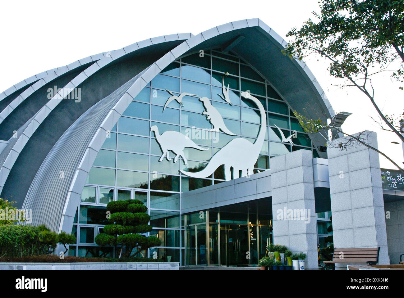 Goseong Dinosaur Museum, Südkorea Stockfoto