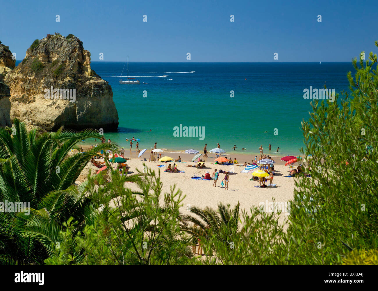 Portugal, Algarve, Strand von Alvor, vor dem Pestana Alvor Praia hotel Stockfoto