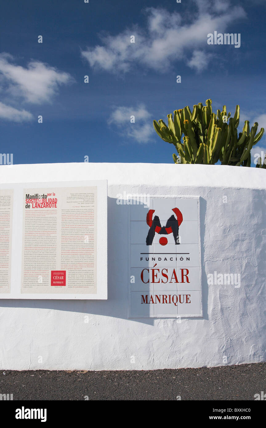 Fundacion Cesar Manrique Stockfoto