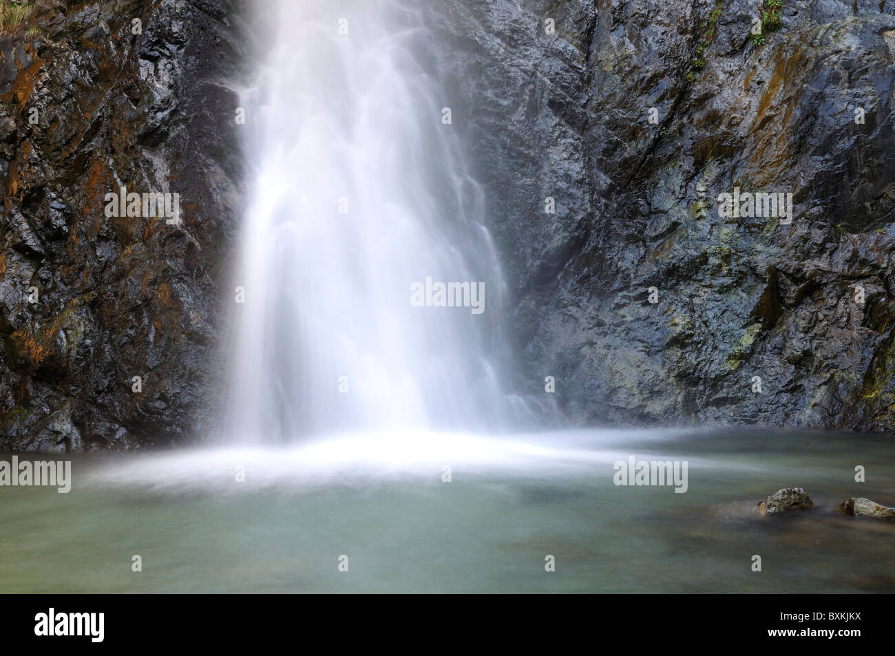 Wasserfall & Pool, Setti Fatma Wasserfälle Stockfoto