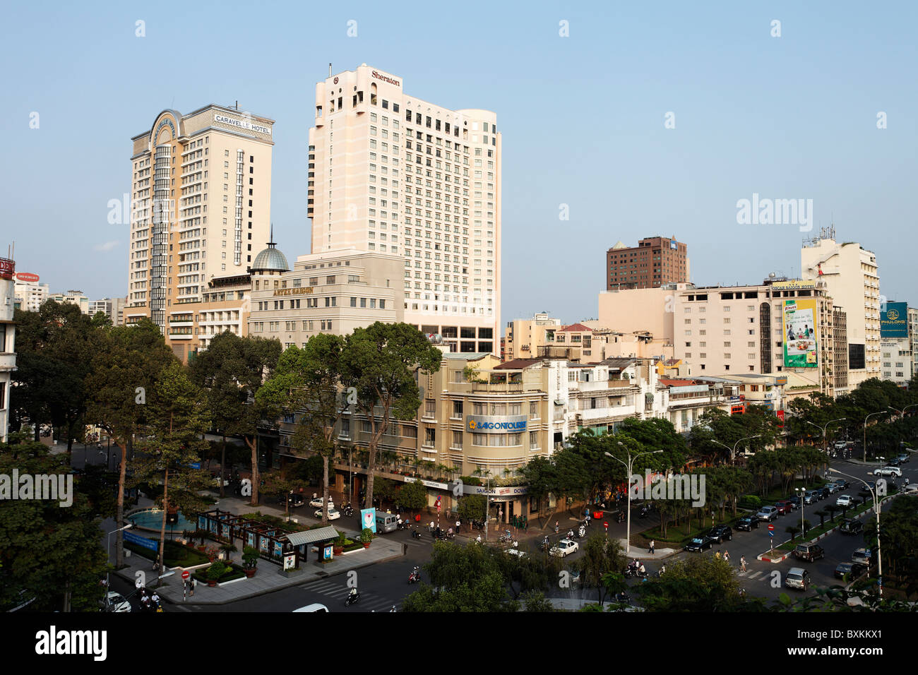 Hotels, Nyguyen Farbton, Sai Gon, Ho-Chi-Minh-Stadt, Vietnam Stockfoto