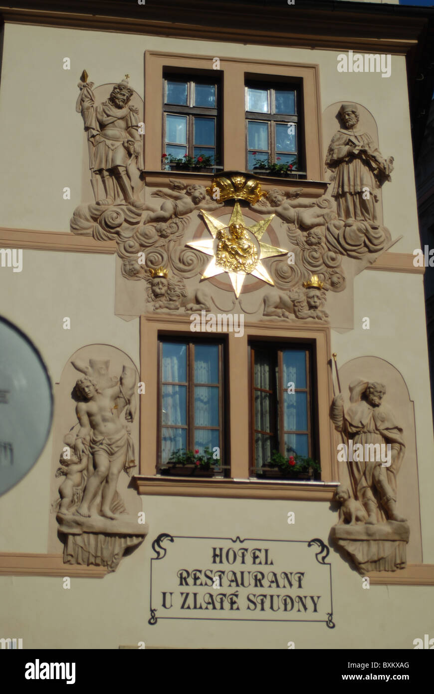 Prag, Details aus Prag Stadt Stockfoto