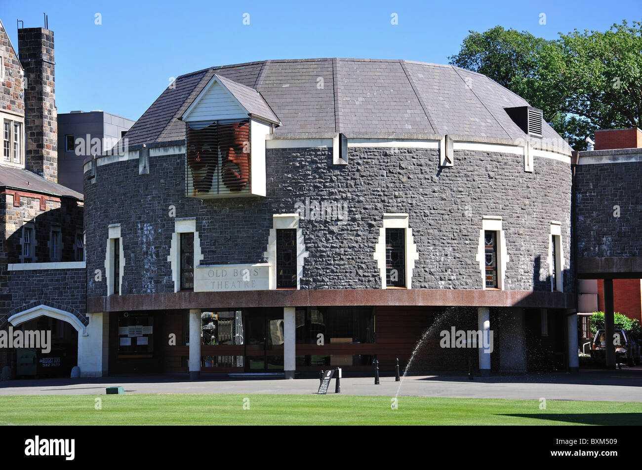 Old Boys Theater, Christ's College, Rolleston Avenue, Christchurch, Canterbury, South Island, Neuseeland Stockfoto