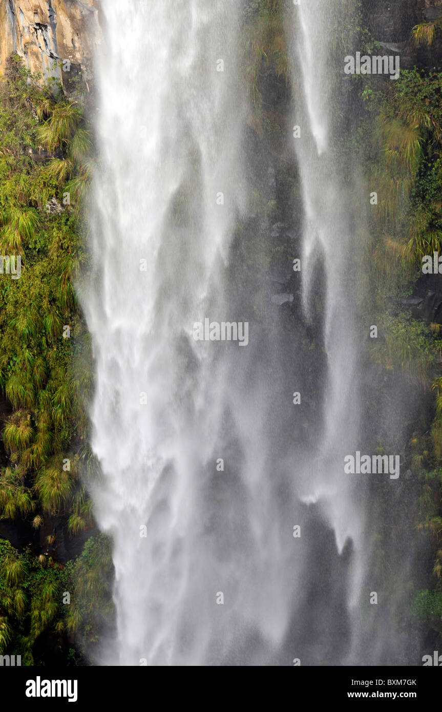 Wasserfall "Cachoeira Do Avencal', Urubici, Santa Catarina, Brasilien Stockfoto