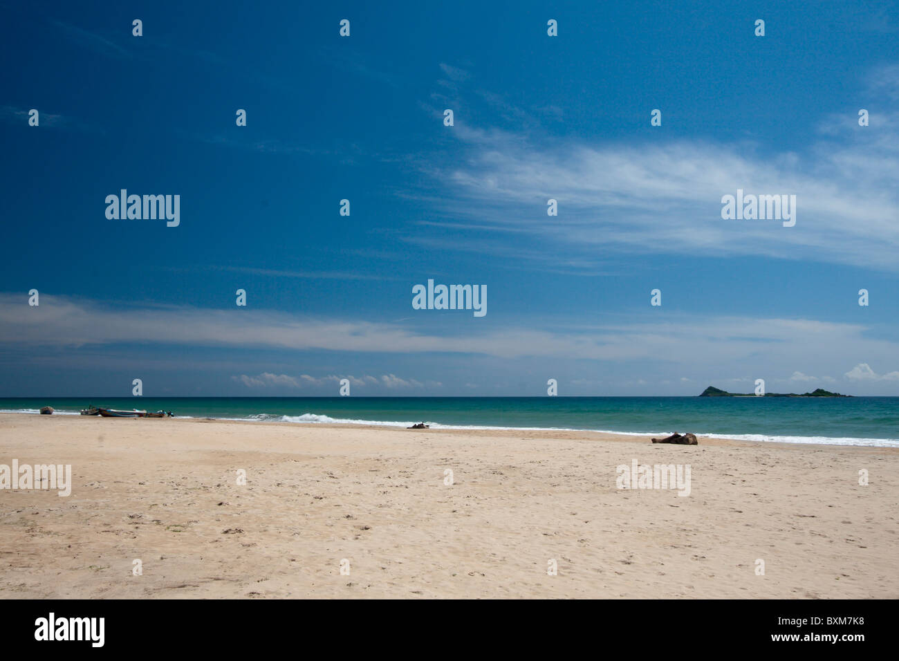 Paradies wiederentdeckt - Nilaveli Beach Trincomalee Sri Lanka Ostküste Stockfoto