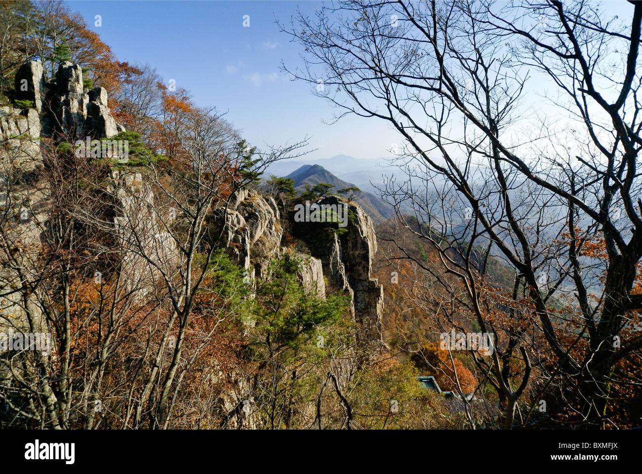 Daedunsan Provincial Park, Jeollabuk-Do, Südkorea Stockfoto