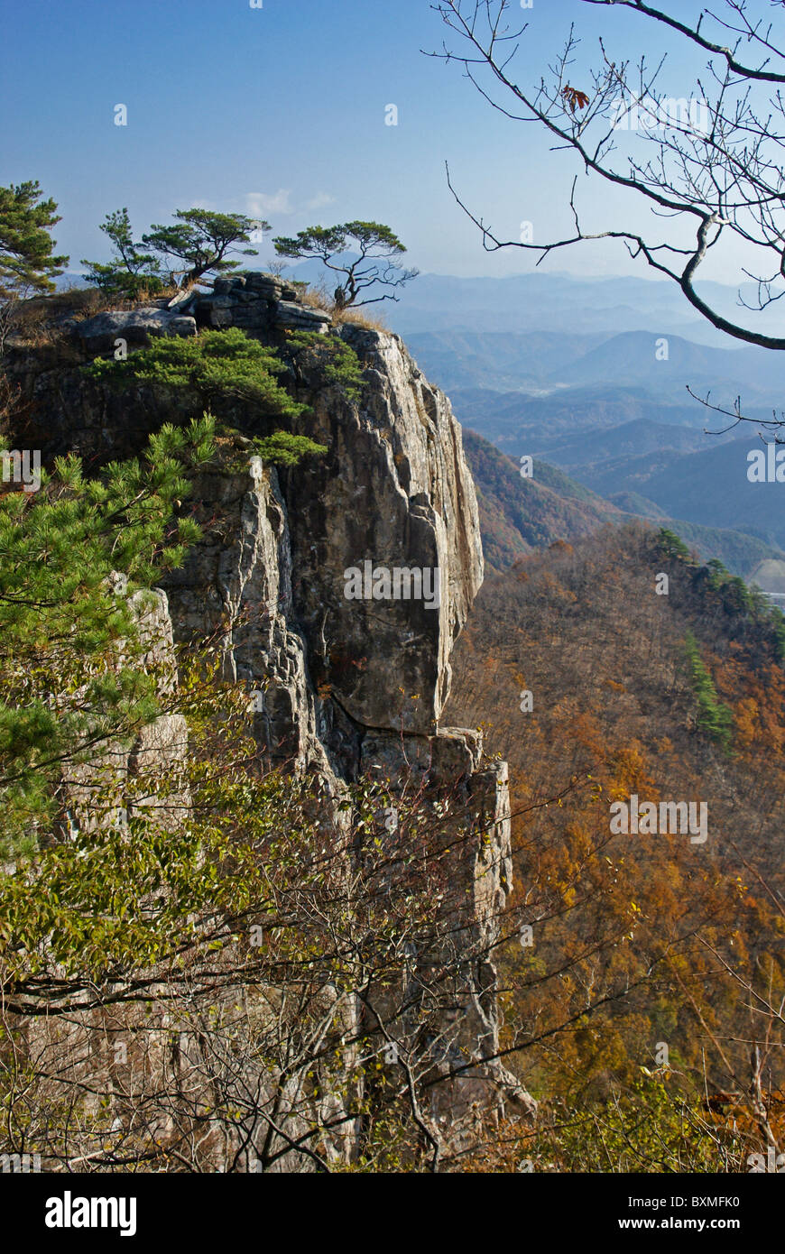 Daedunsan Provincial Park, Jeollabuk-Do, Südkorea Stockfoto