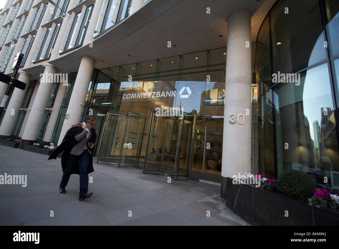 Commerzbank-Zentrale London Stockfoto