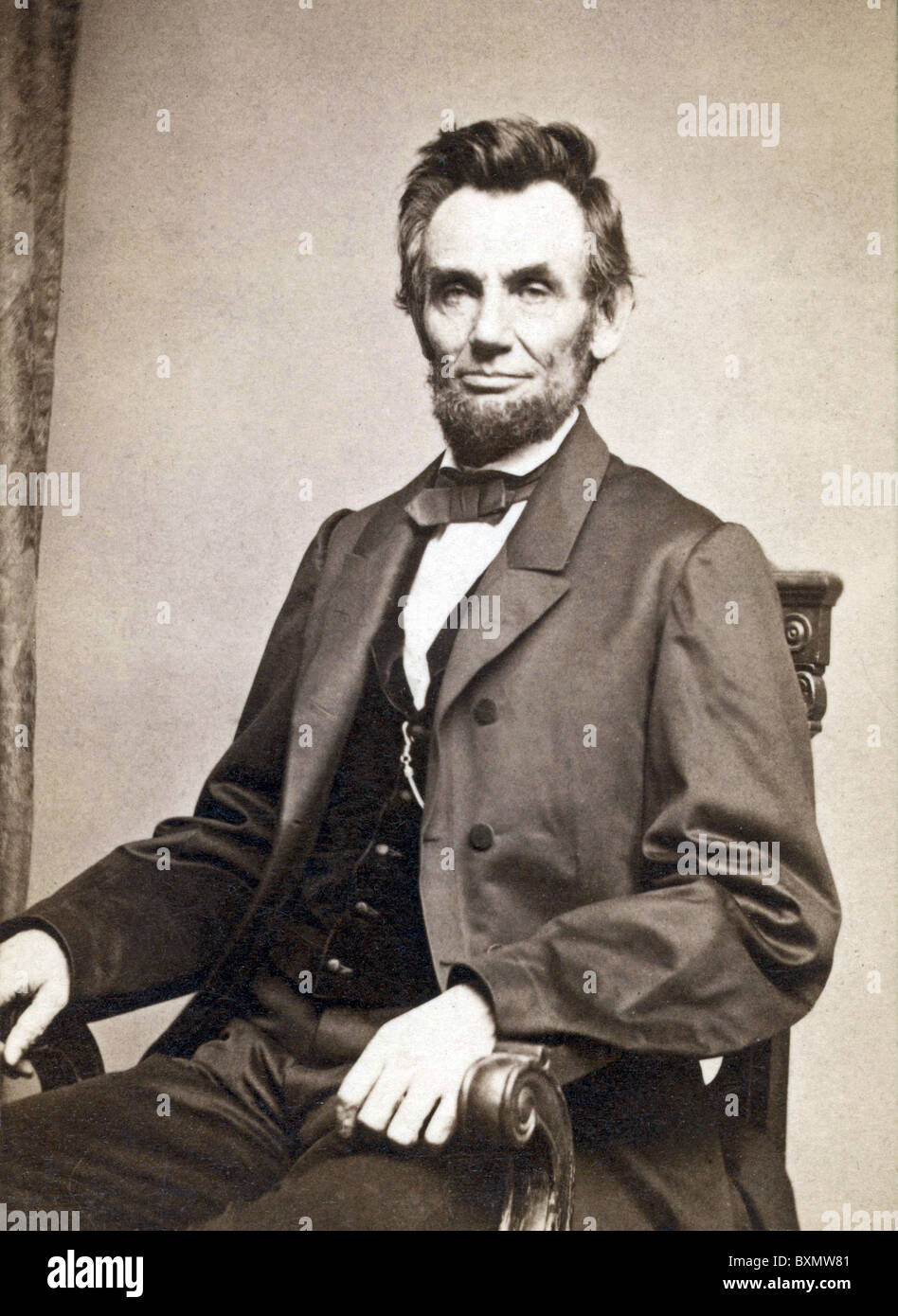 Abraham Lincoln, 16. Präsident der Vereinigten Staaten von Amerika Stockfoto