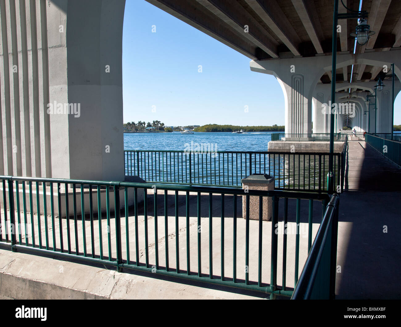 Beachland Boulevard in Fort Lauderdale Florida Stockfoto