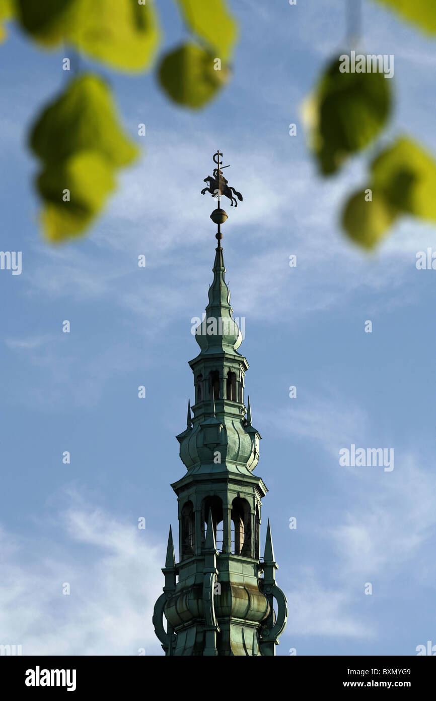 Trompetertårnet / Trompete Turm, Schloss Kronborg, Helsingør, Seeland, Dänemark Stockfoto