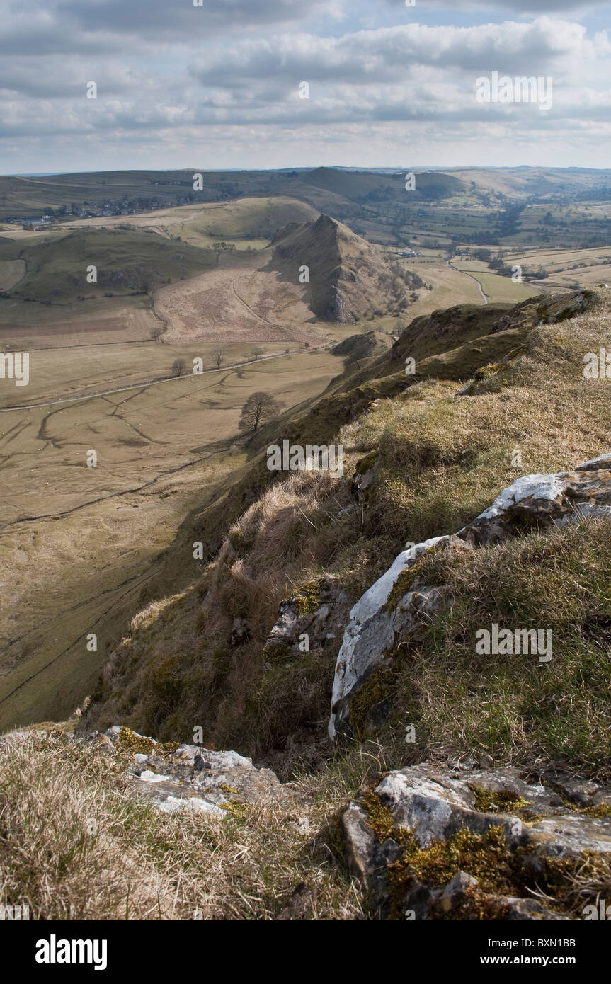 Parkhaus Hügel von Chrome Hügel, Peak District Stockfoto