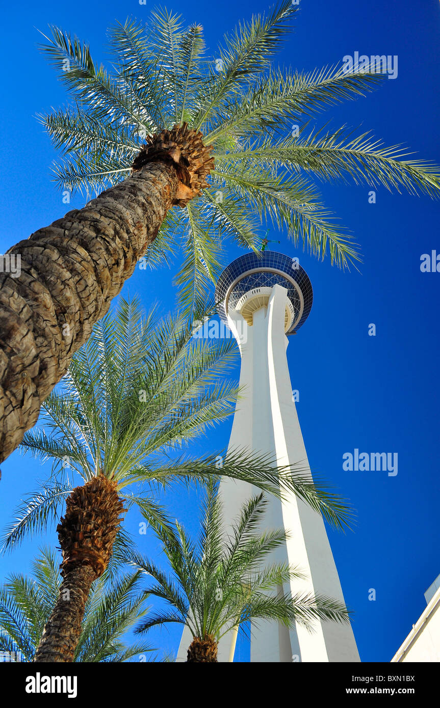Stratosphere Hotel Kasino auf den Las Vegas Blvd. Las Vegas, Nevada, USA Stockfoto