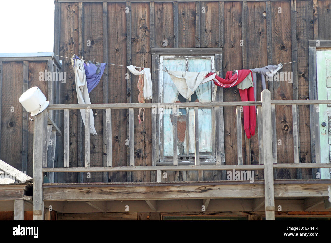 Big Valley, Alberta, Kanada-museum Stockfoto