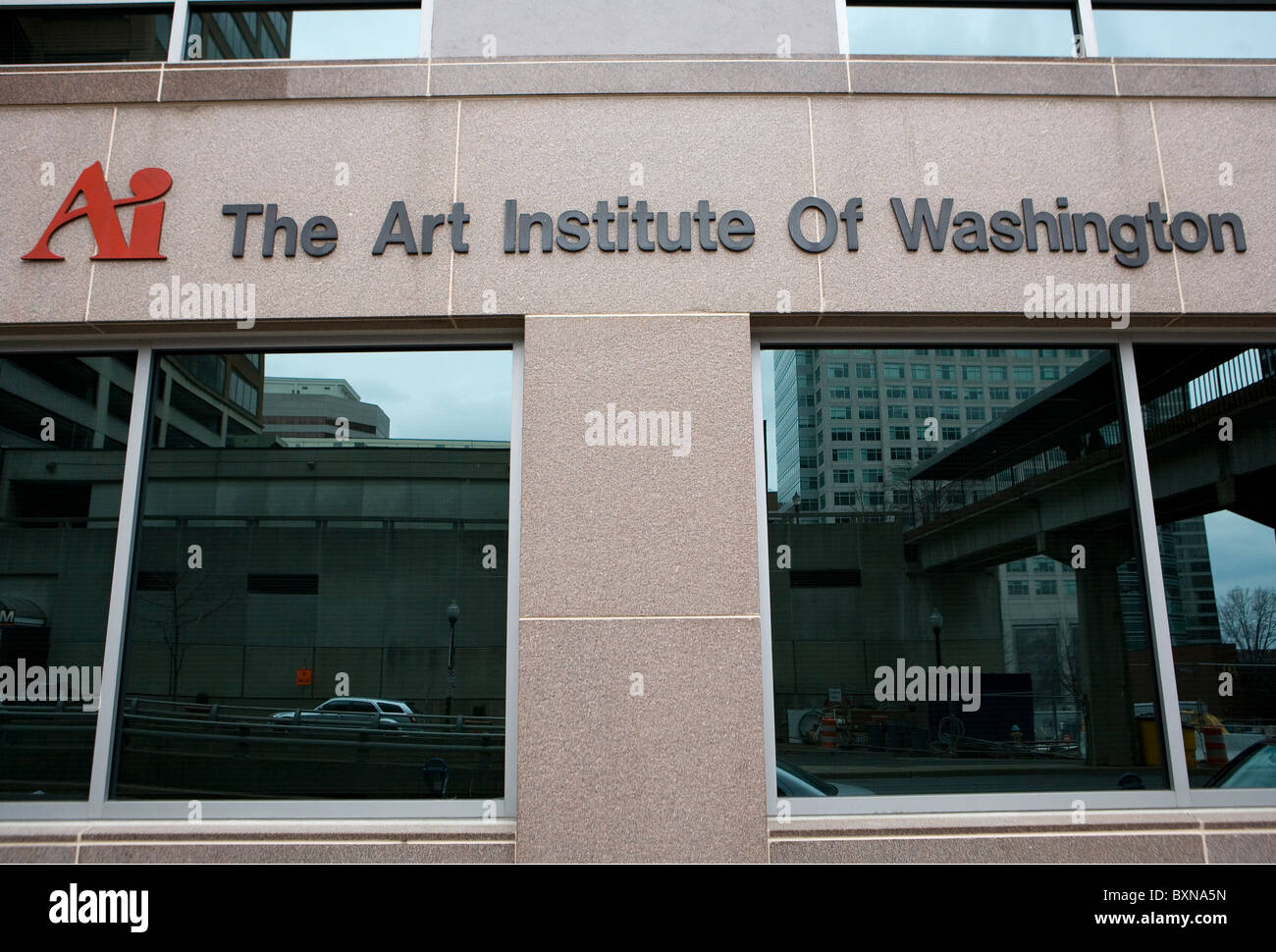 Eine Art Institut of Washington for-Profit-Hochschule. Stockfoto