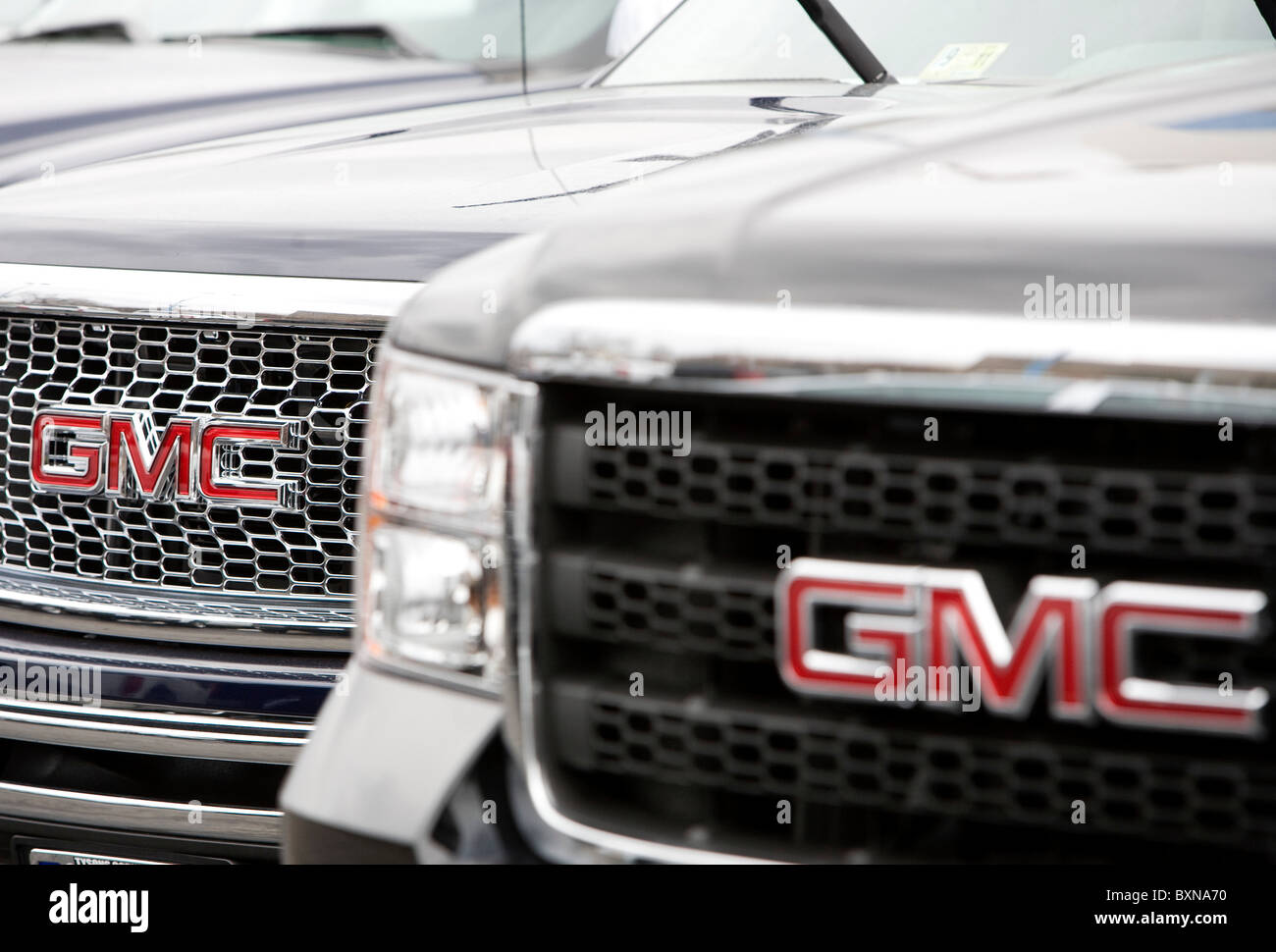 General Motors-Händler viel. Stockfoto