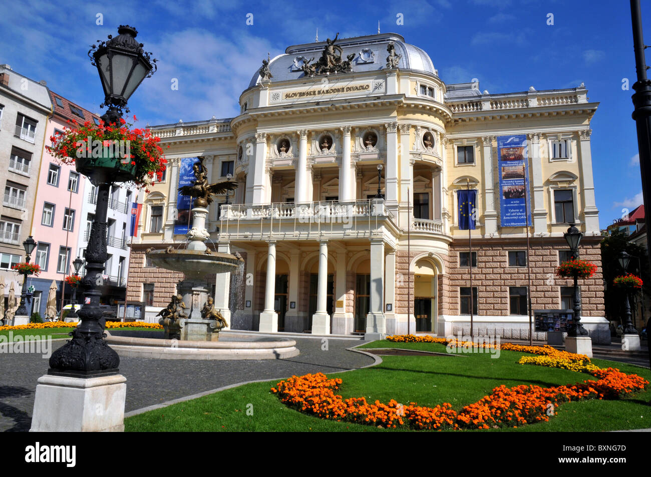 Das Opernhaus, Bratislava, Slowakei, Europa Stockfoto