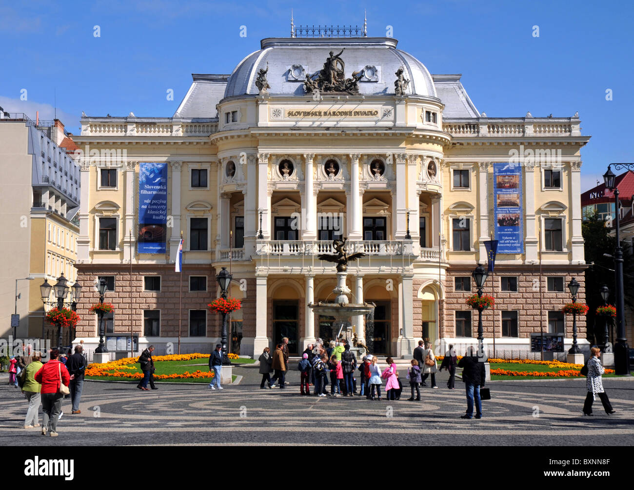 Das Opernhaus, Bratislava, Slowakei, Europa Stockfoto