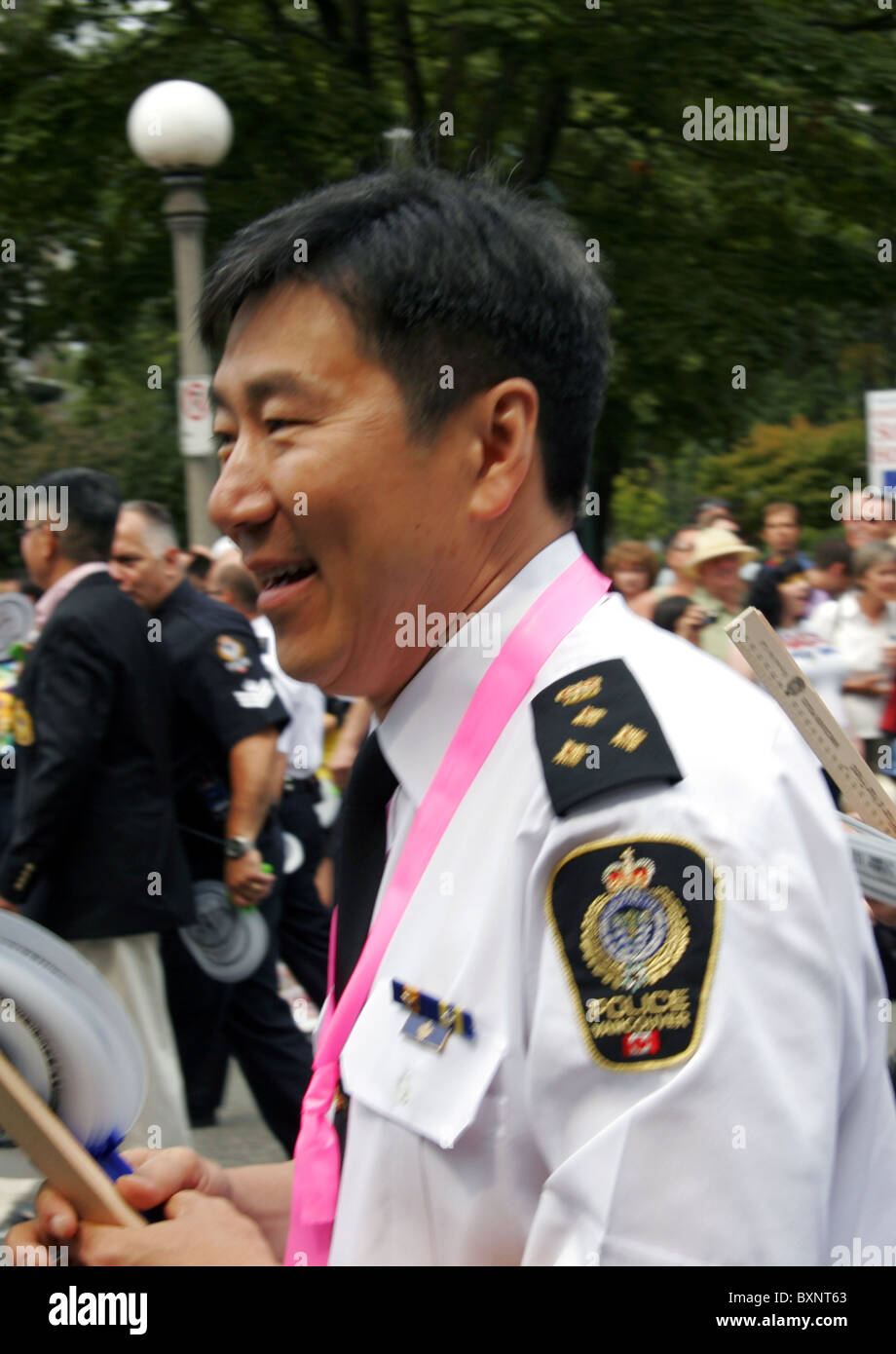 Vancouver Polizei-Chef Jim Chu, Vancouver, Britisch-Kolumbien, Kanada Stockfoto