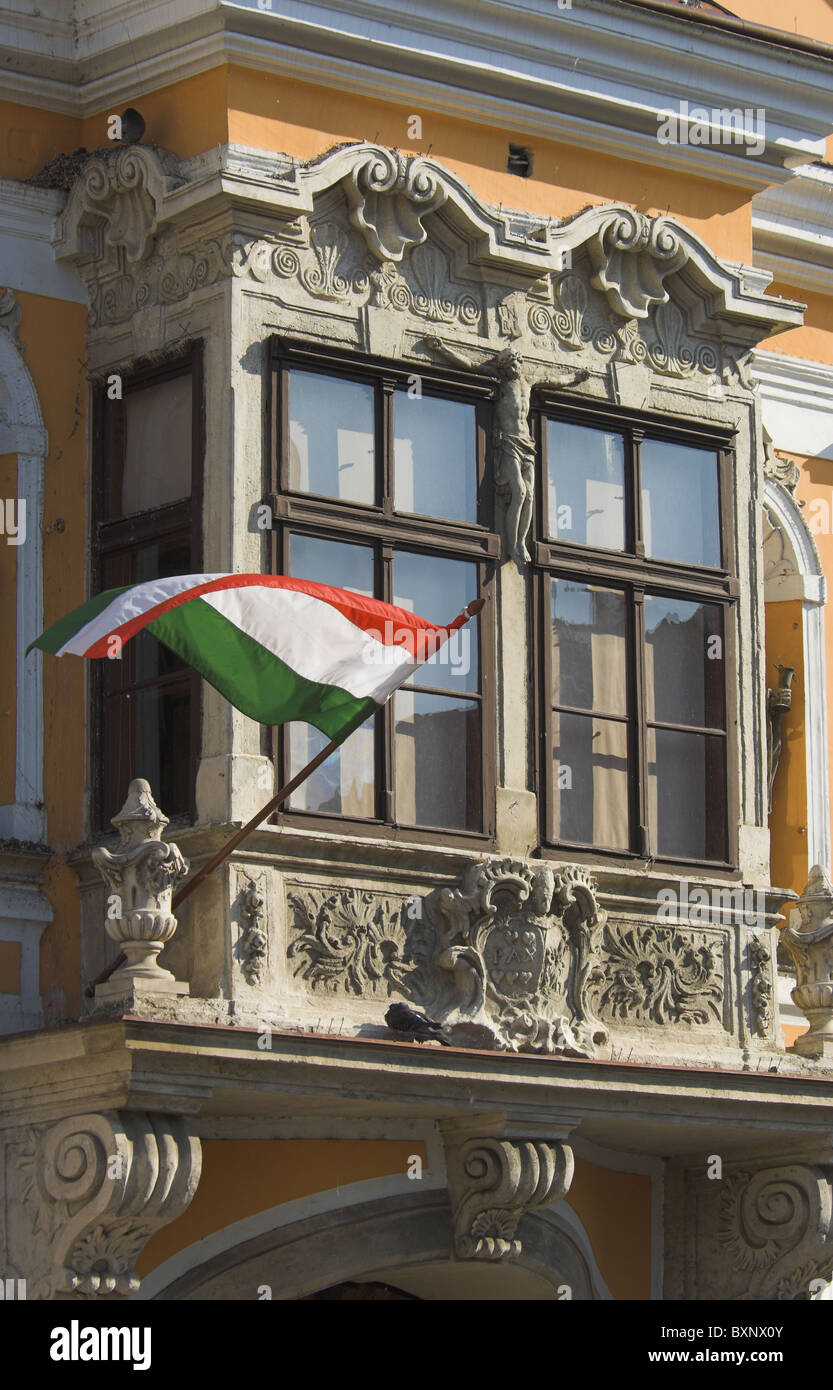 Györ, Xantos János Museum am Széchenyi tér Stockfoto