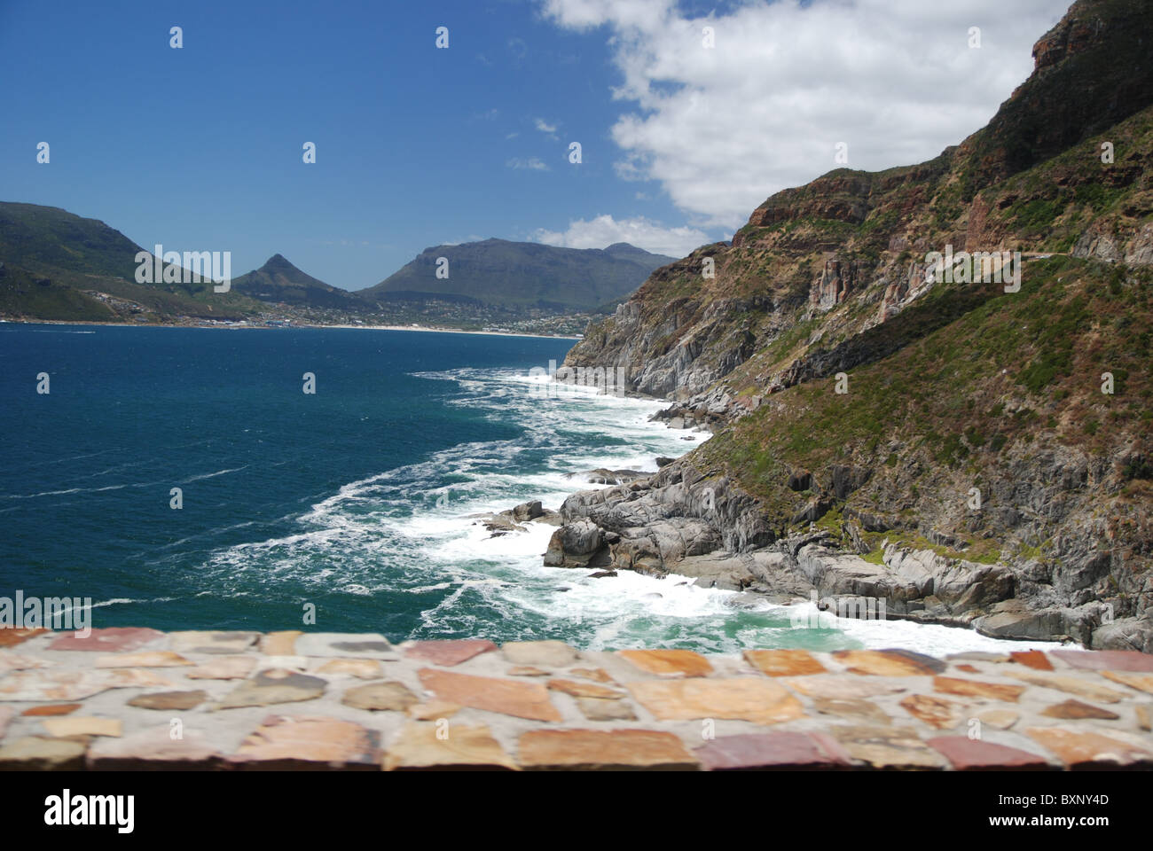 Chapmans Peak Drive, Western Cape, Südafrika Stockfoto