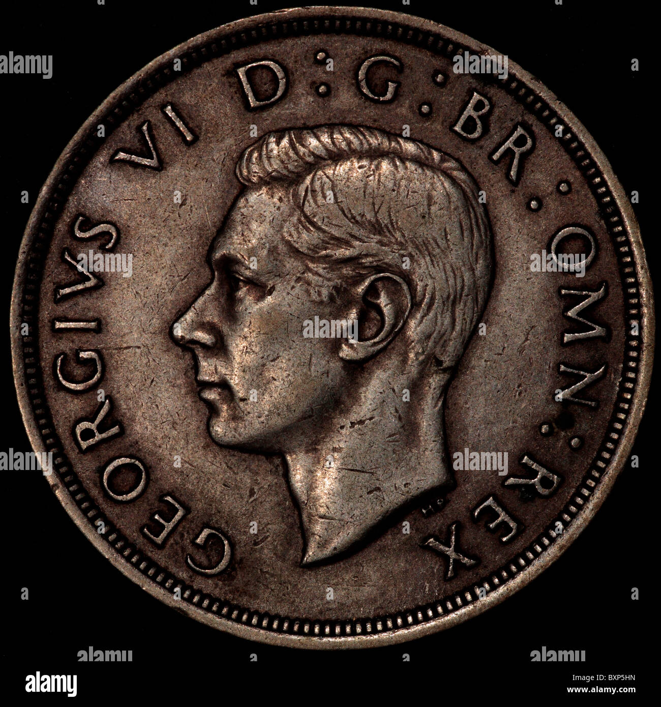 George der sechsten Krone Stockfoto