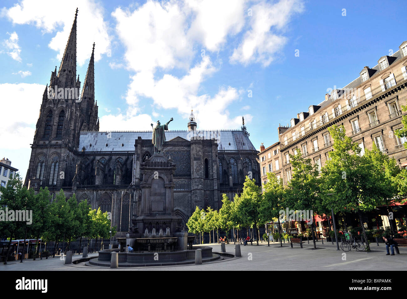 Clermont-Ferrand (63): "Place De La Victoire" Platz Stockfoto