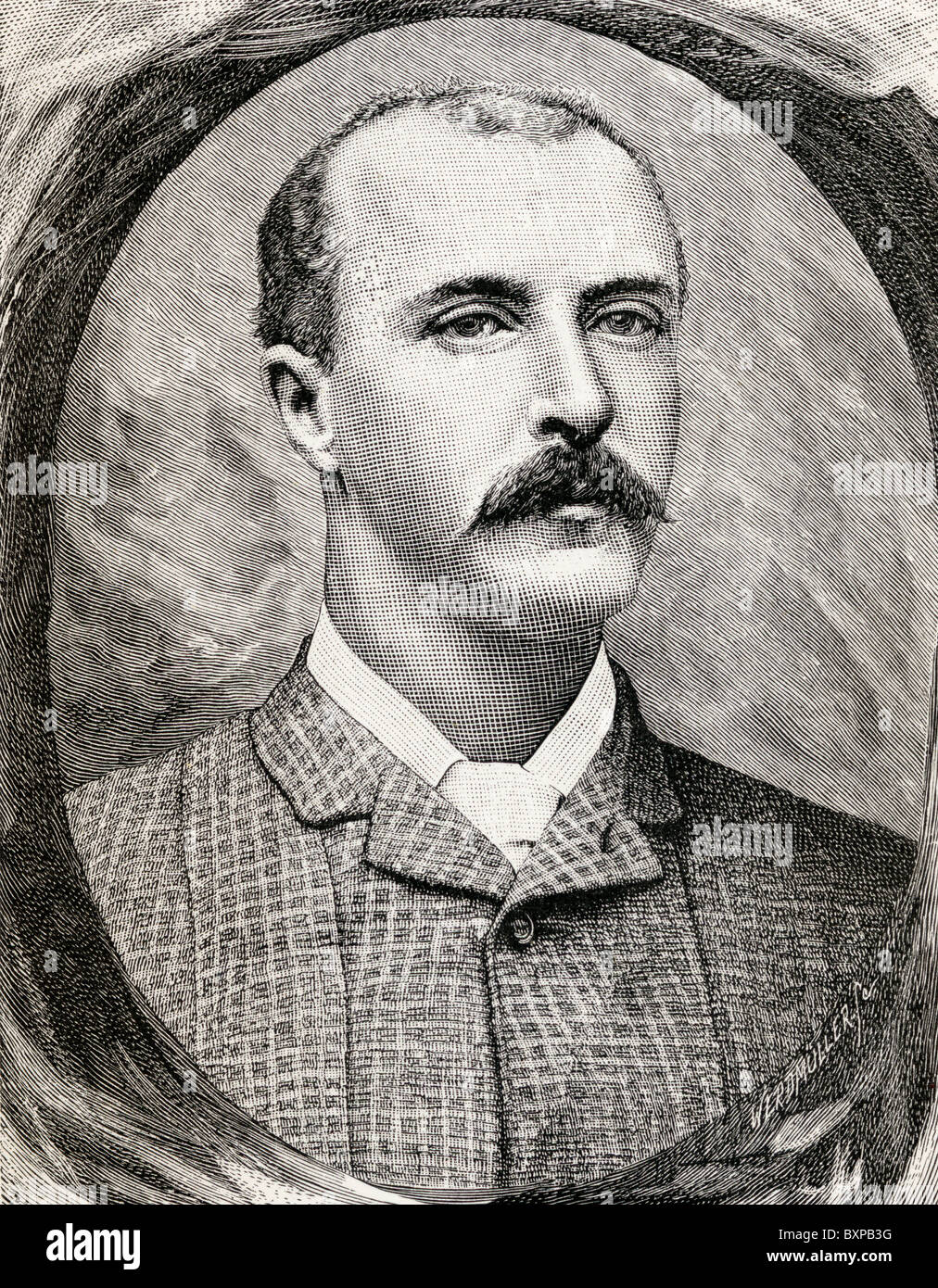 Kapitän Robert Henry Nelson, 1853 bis 1892. Britischer Offizier und Afrikaforscher Stockfoto