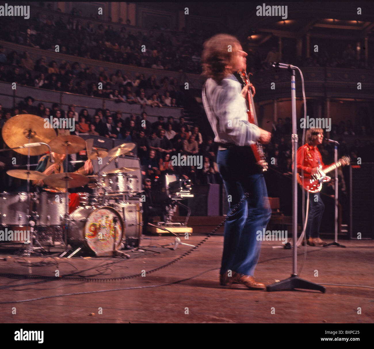 UK-pop-Gruppe Abschied Auftritt in der Albert Hall 26. November 1968-Creme Stockfoto