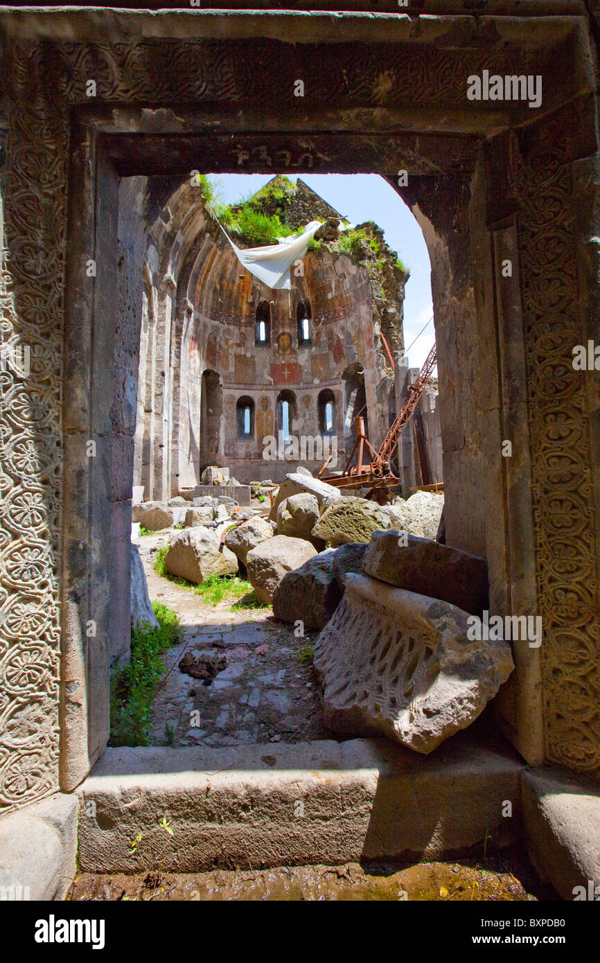 Ruinen des Kobayr Klosters Debed Canyon von Armenien Stockfoto