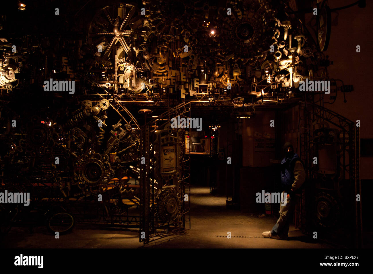 Nachtleben, Prag, Tschechische Republik Stockfoto