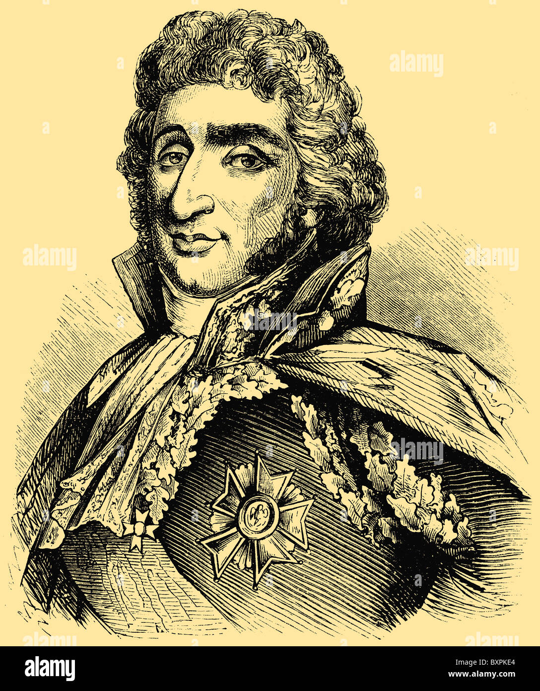 Pierre Augereau (1757 – 1816), general und Marschall von Frankreich Stockfoto