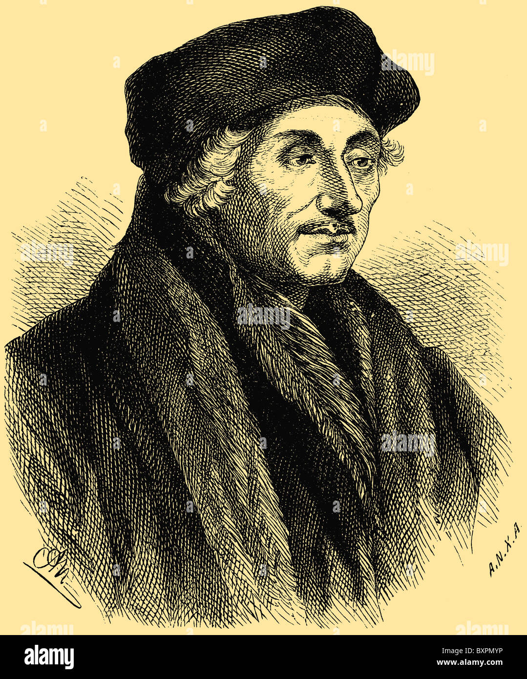 Humanist Von Rotterdam Gestorben 1536