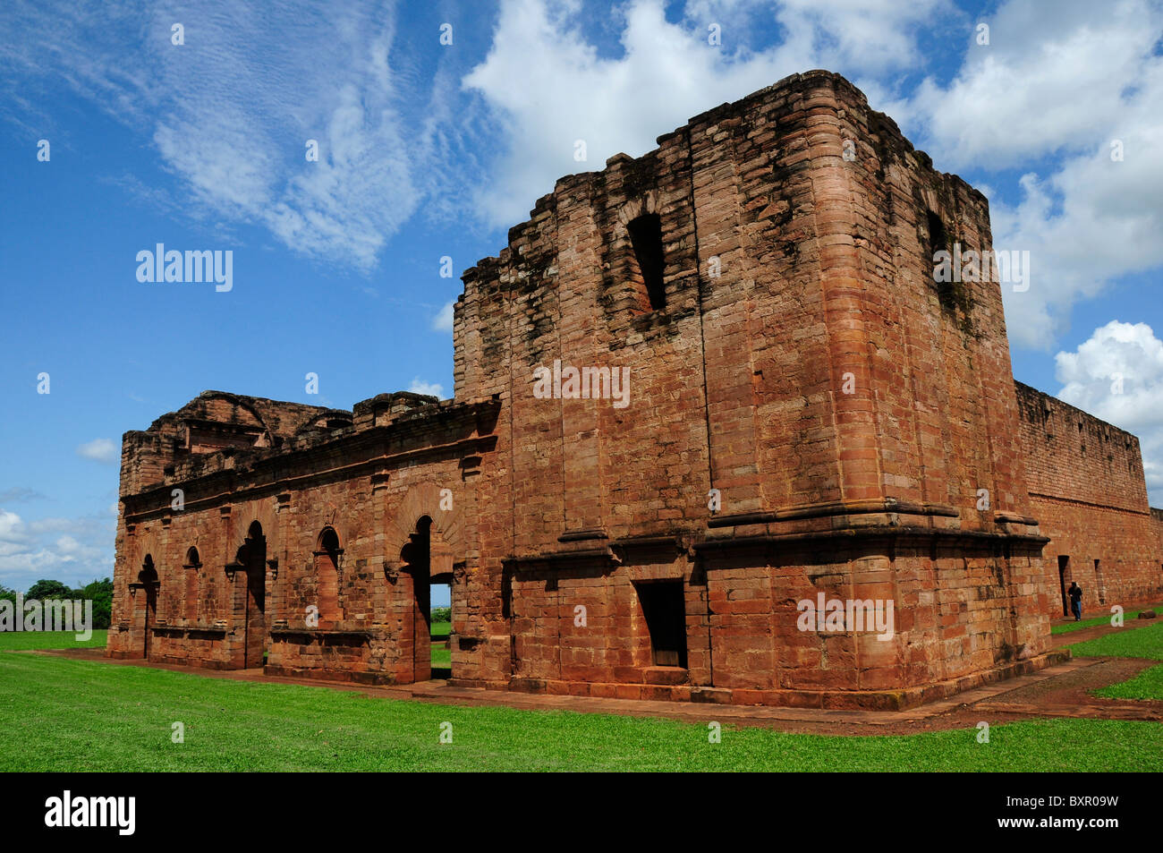 Jesus de Tavarangue Mission, Paraguay, Südamerika Stockfoto