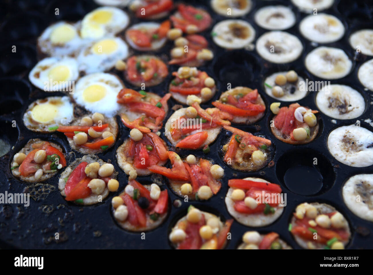 Speiselokal in Pyin U Lwin oder Pyin Oo Lwin, Mandalay-Division, Myanmar. (Burma) Stockfoto