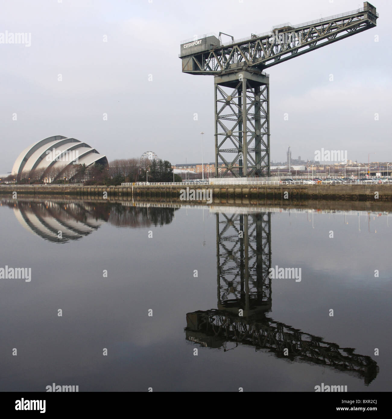 Glasgow Schottland Dezember 2008 Stockfoto