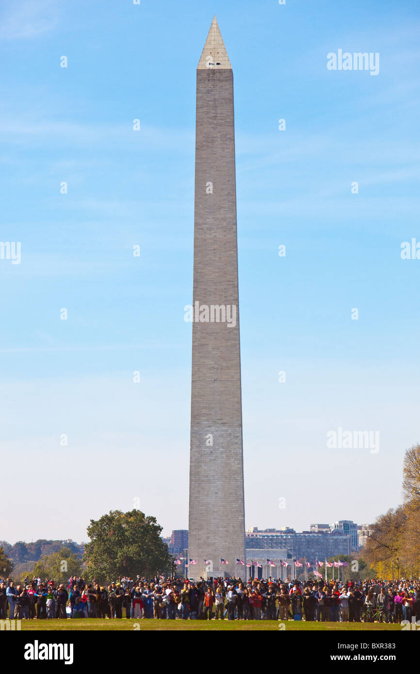 Das Washington Monument, Washington DC Stockfoto