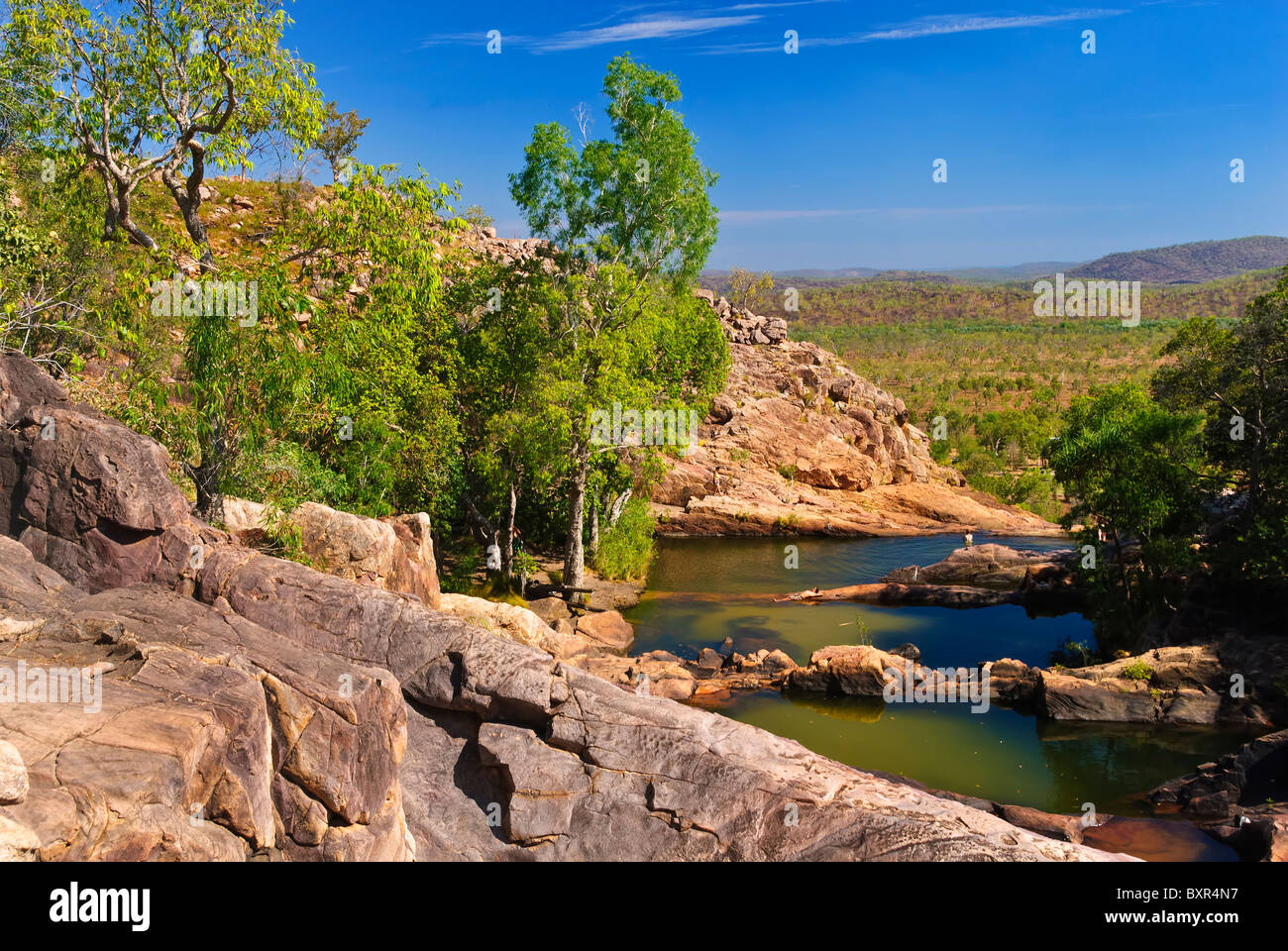 Fluss Kakadu National Park, Australien Stockfoto