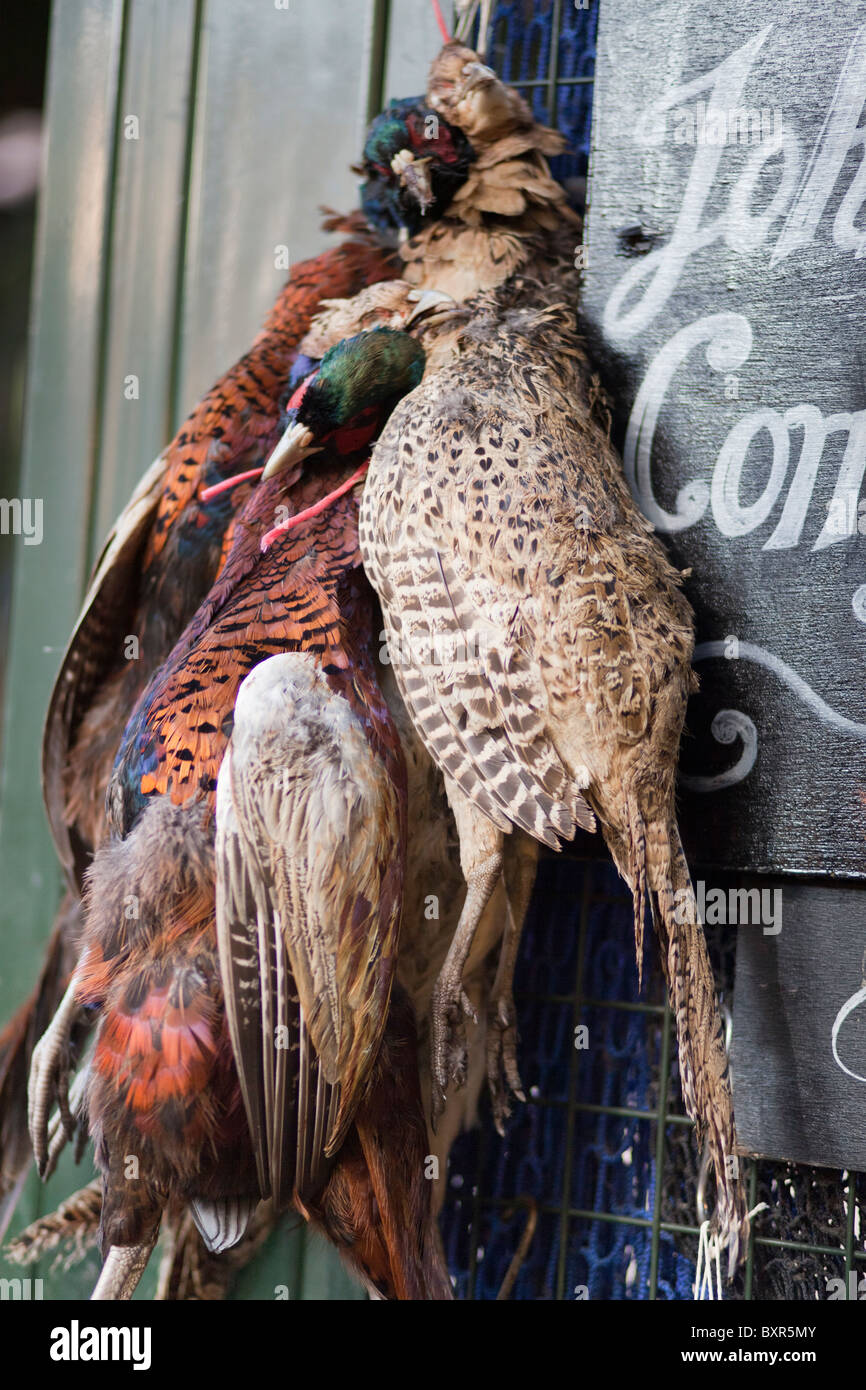 Wildfleisch auf Verkauf, Borough Market, London, UK Stockfoto